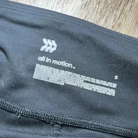 Womens All In Motion Black Leggings - S - Picture 5 of 5